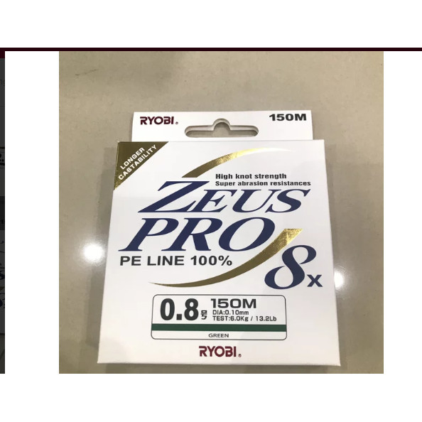 Senar Pe Ryobi Zeus Pro X8-150 Meter