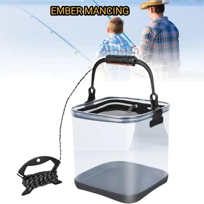 Ember Lipat Mancing Ikan / Wadah Umpan Hidup Eva