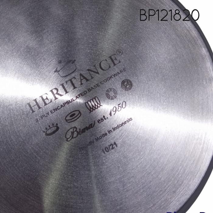 Bima Frypan Heritance Bp121820 Fry Pan Wajan Penggorengan 3Ply