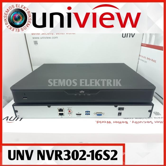 NVR 16 Channel UNV NVR302-16S2 NVR Uniview 16CH