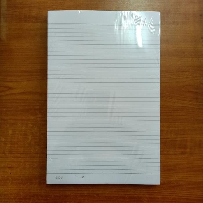 

Bisa Termin! Sinu Dunia Kertas Garis Folio / Double Folio 70 Gsm Bergaris 21X32 / 32X42 Cm Solusi