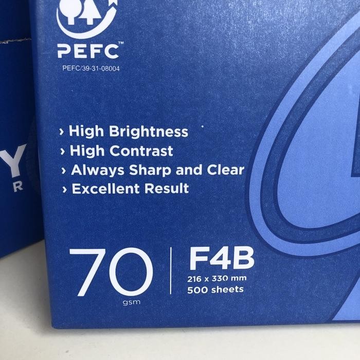 

Terlaris! Kertas Hvs F4 70 Gr Ik Copy Paper / 1 Rim 500 Lembar / Hvs Folio