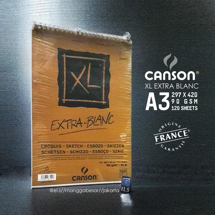 

Canson Xl Extra Blanc A3