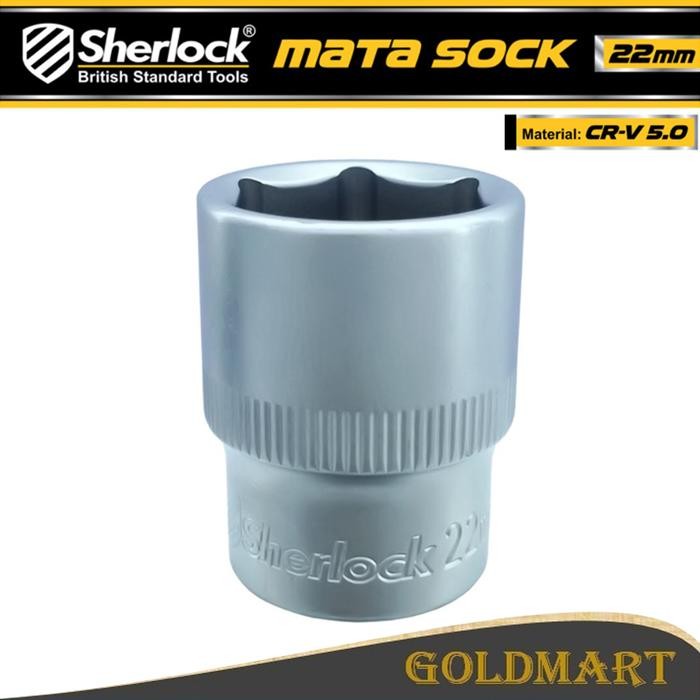 Pilihan- Kunci Shock 22Mm / Sherlock Mata Sok 1/2 Inch
