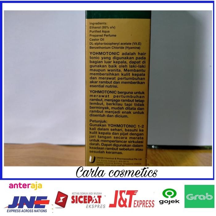 YOHMO TONIC/ HAIR TONIC YOHMO 200ML