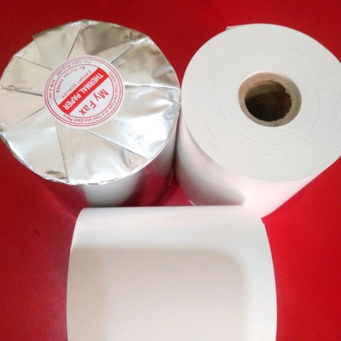 

Kertas struk kasir thermal 75x50 paket 10 pcs Roll
