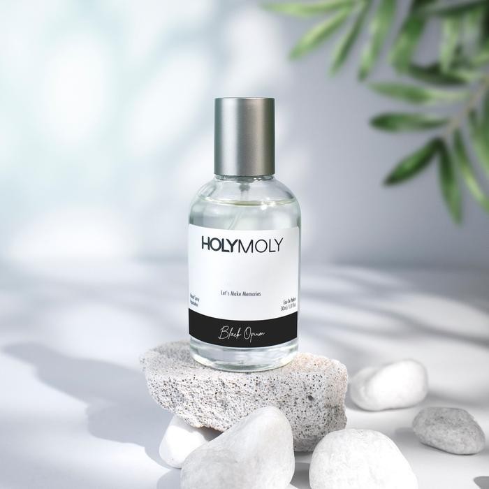 Holymoly Parfum BLACK OPIUM - Parfum EDP Wanita Pria Tahan lama