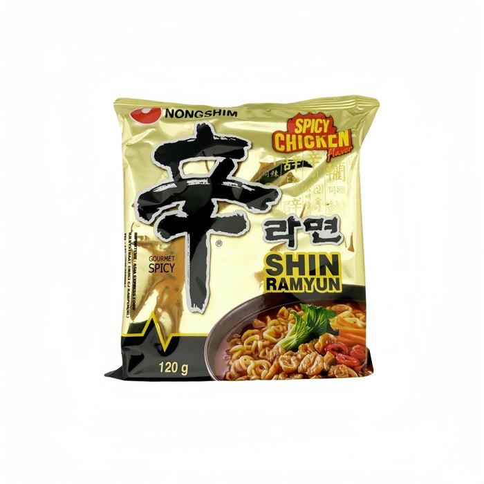 

Pilihan- Nongshim Ramyun Spicy Chicken 120Gr / Mie Instan Rasa Ayam Pedas