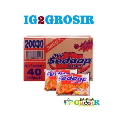 

Pilihan- Mie Sedaap Goreng Dus (Isi 40 Pcs) Mie Instan Goreng