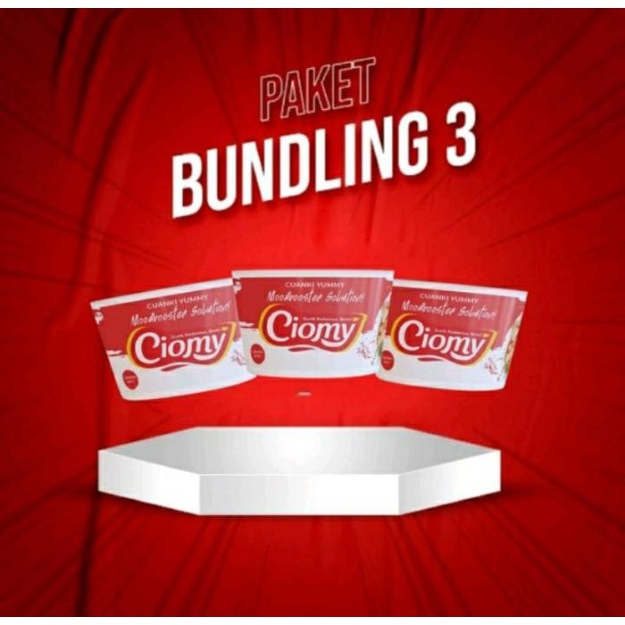 

Pilihan- Ciomy - Paket Promo Hemat Bundling 3 Cuanki Spicy Chicken Cup Ciomy Tanpa Msg Halal