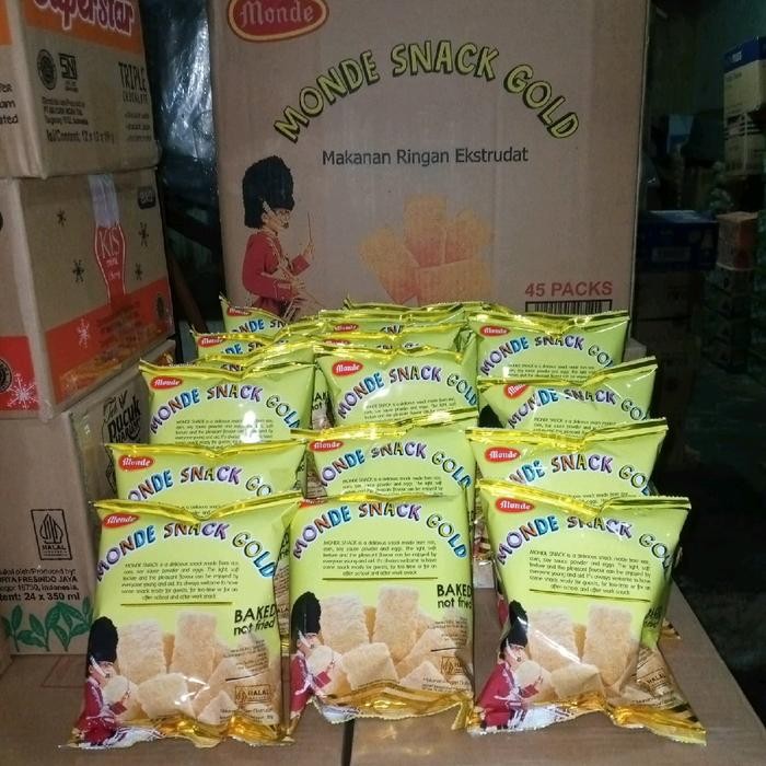 

Pilihan- Monde Snack Gold 27Gr 10Bks Bonus 1Bks Exp Mei 2026