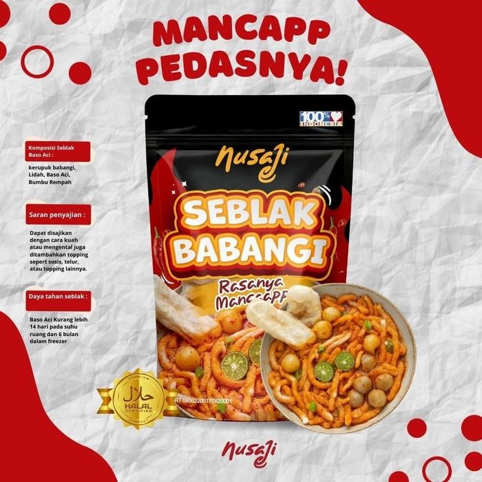 

Pilihan- Nusaji Seblak Babangi 210 Gr Makanan Instan