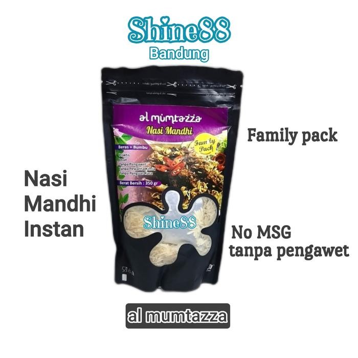

Pilihan- Nasi Mandhi Instan Halal Al Mumtazza Beras Basmati Arab-Family Pack