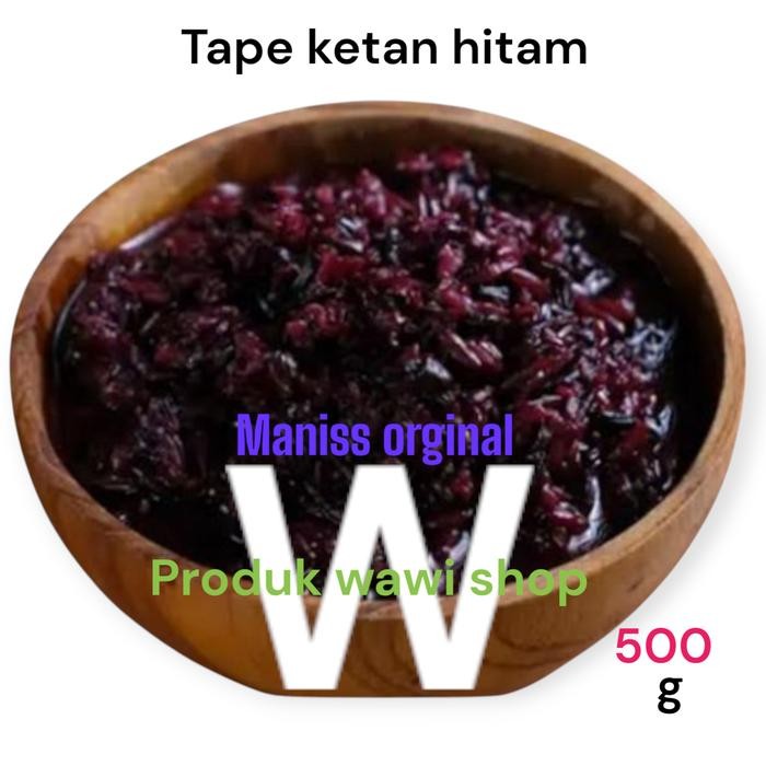 

Pilihan- Tape Ketan Hitam Murni Rasa Manis Original 500G