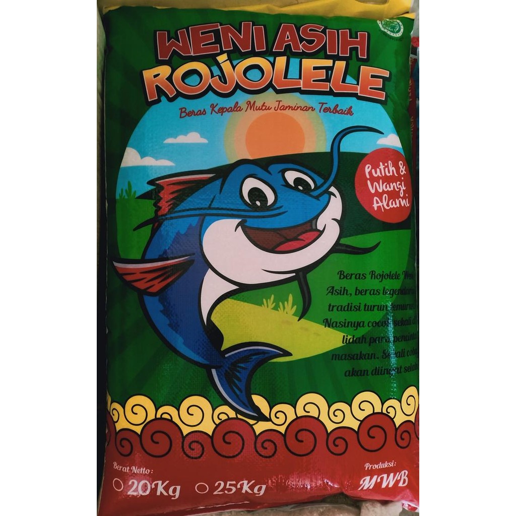 

Pilihan- Beras Rojolele 5 Kg Weni Asih