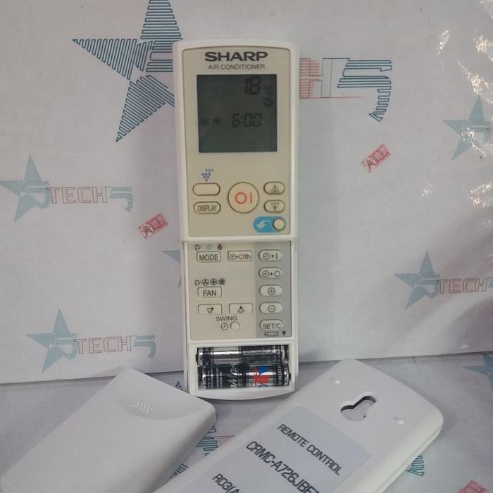 REMOTE AC SHARP PLASMACLUSTER ORIGINAL CRMC -A726 JBEZ