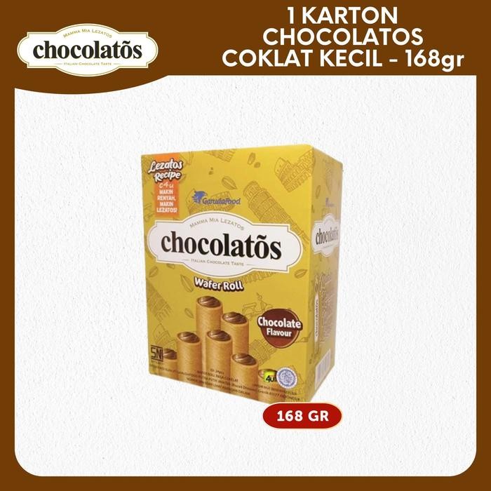 

Wafer Stick Roll Coklat 1 CTN Chocolatos - Garudafood