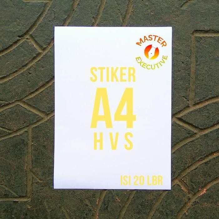 

Pilihan- Sticker Hvs A4 / Kertas Label Stiker Folio Isi 20 Lembar