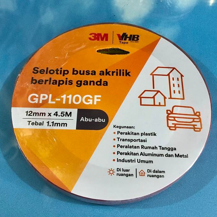 

Pilihan- Double Tape Vhb 3M 12Mmx4.5Mm