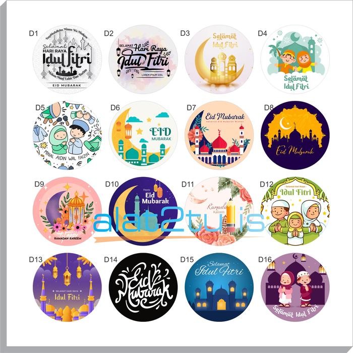 

Pilihan- Stiker Sticker Idul Fitri Lebaran Edisi Cutting Bulat 4 Cm Kiss Cut