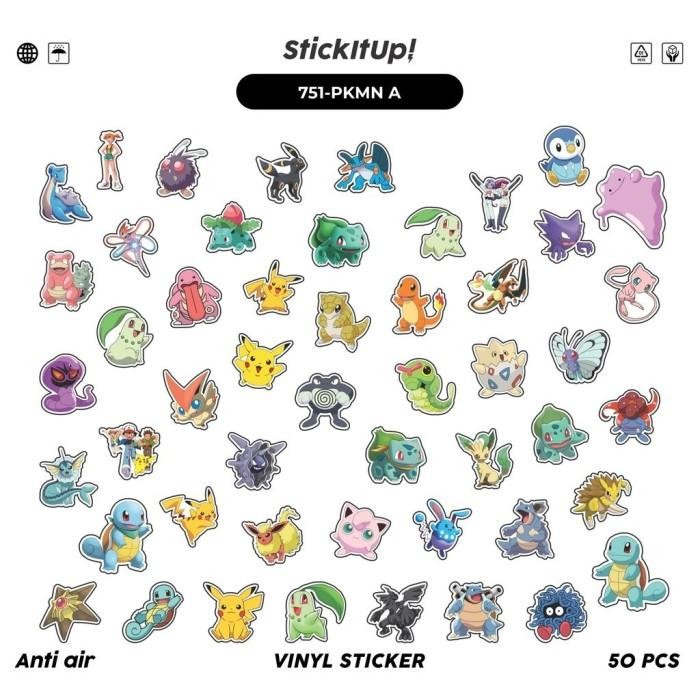 

Pilihan- 100 Pcs Stiker Pokemon V3 Lucu Anti Air Untuk Dekorasi Notebook Sepeda Skateboard