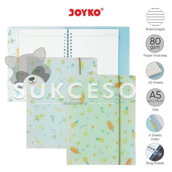 

Pilihan- Joyko Binder Note Tulis A5-Fr-Pf520 (Fruit) Tali Lucu Unik Murah