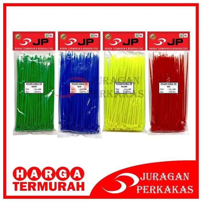 

Pilihan- Paket 4 Set Kabel Ties 2.5 X 150 Mm Merah Kuning Hijau Biru 100 Pcs