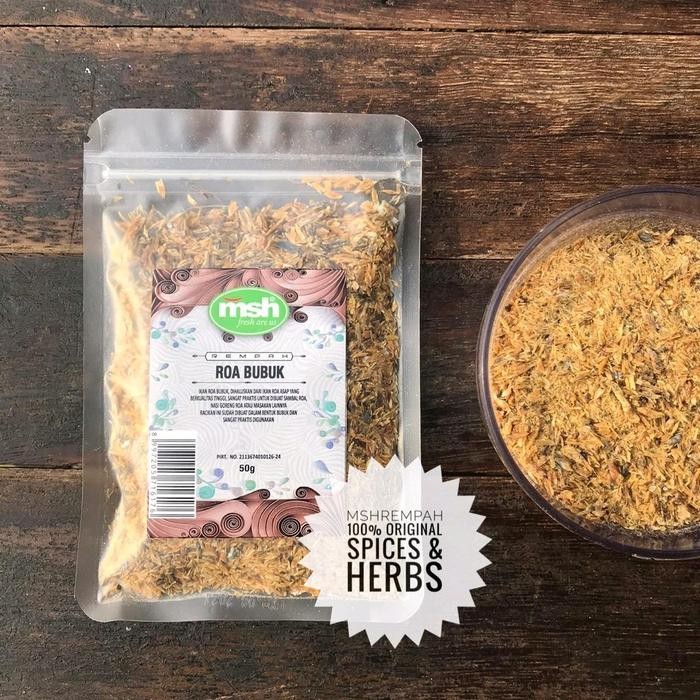 

Pilihan- Ikan Roa Bubuk 50Gr