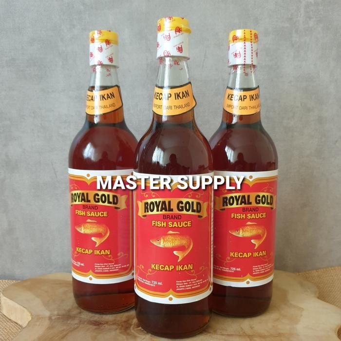 

Pilihan- Royal Gold Fish Sauce 725 Ml / Kecap Ikan Royal Gold Import Thailand