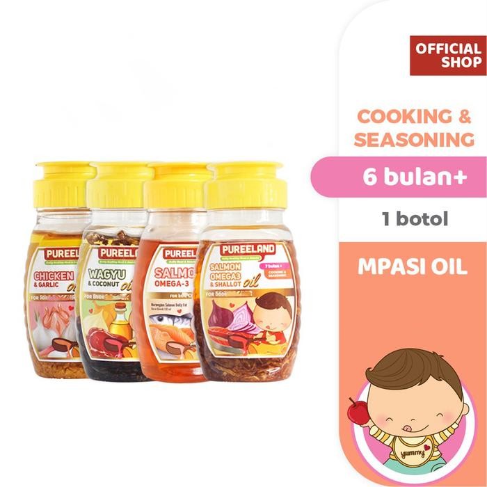

Pilihan- Pureeland Fat Oil / Lemak Mpasi Bayi / Lemak Ayam Wagyu Salmon Coconut Masakan Minyak