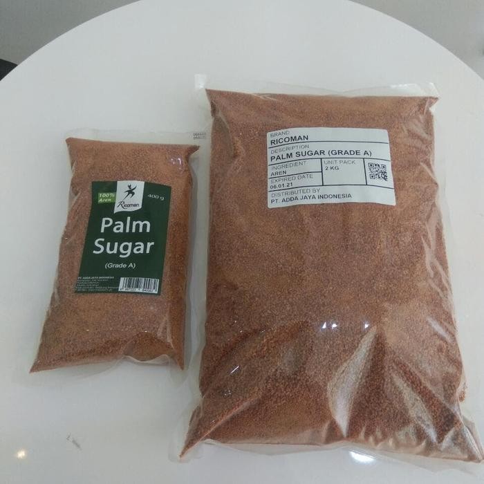 

Pilihan- Ricoman Palm Sugar 2Kg Gula Aren / Gula Palem / Semut 2000 Gr