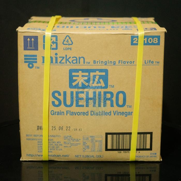 

Pilihan- Mizkan Suehiro Su 20 Liter - Sushi Rice Vinegar Cuka Sushi