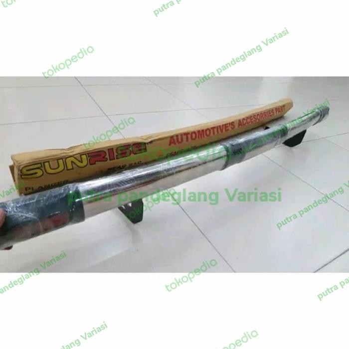 In Stok Tanduk Bemper Belakang Stenlis Mobil Toyota Innova Lama Kode 1229