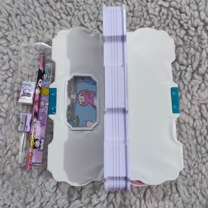 

Bisa Spk! Kotak Pensil Viral Sanrio Magnet Karakter Kuromi Melody Cinnamoroll Set Alat Tulis