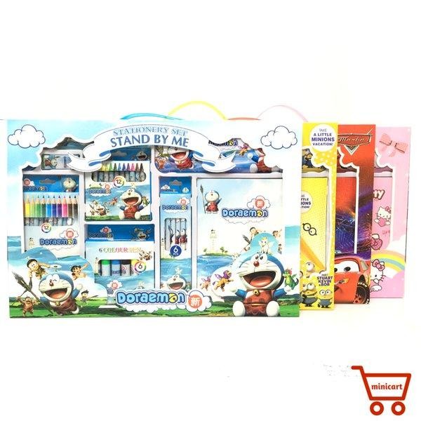 

Paket Alat Tulis Anak Stationery Set Sekolah Karakter Spiderman Frozen Unicorn Mcqueen Metal Pensil