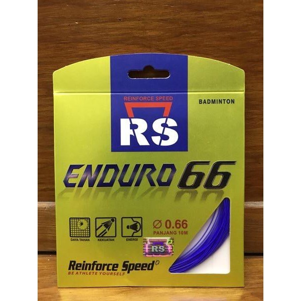 Pilihan- Senar Raket Badminton Bulutangkis Rs Enduro 66 Original