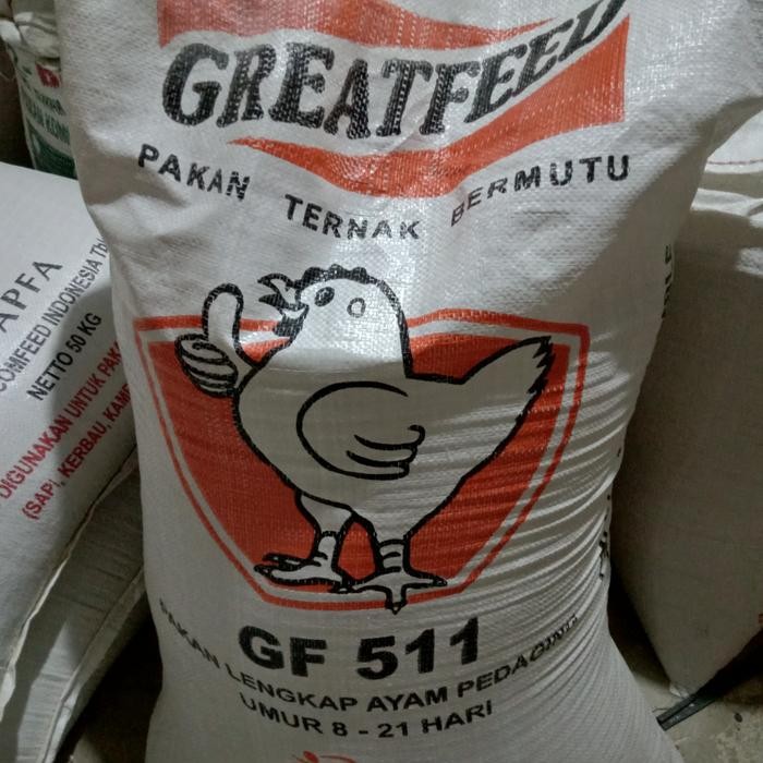 Pakan Ayam Broiler Starter GF 511 Japfa Comfeed Repack 10 Kg
