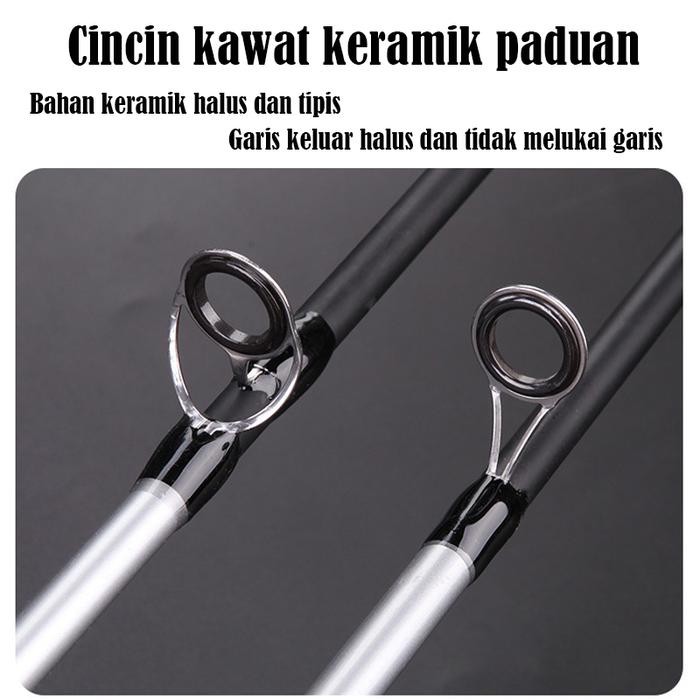 Joran Murah Cuci Gudang Carbon Joran Pancing Carbon Full Set Joran Sutet Asli Sudah Jadi Pancing