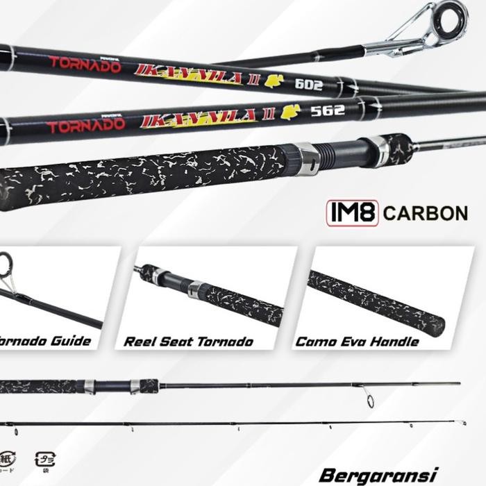 Joran Carbon TORNADO ikan nila 150 cm