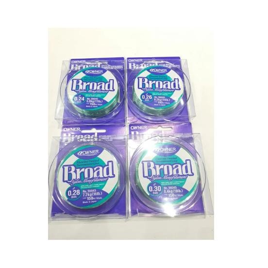 Senar Owner Broad 150 m 0,24-0,30