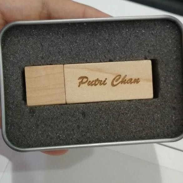 Flashdisk kayu 32Gb flashdisk wood 32Gb flashdisk bambu 32Gb