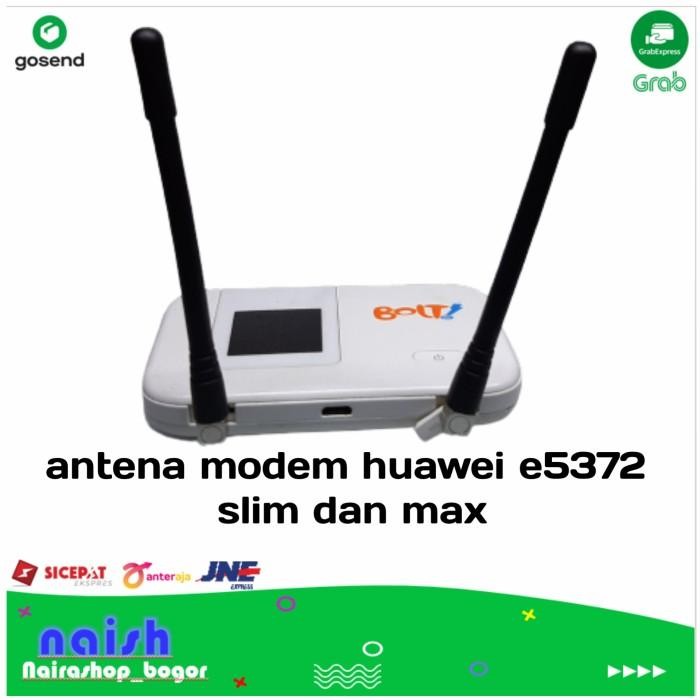 Antena penguat sinyal modem E5372s/E5577 Bolt Slim Max/Eksternal TS9