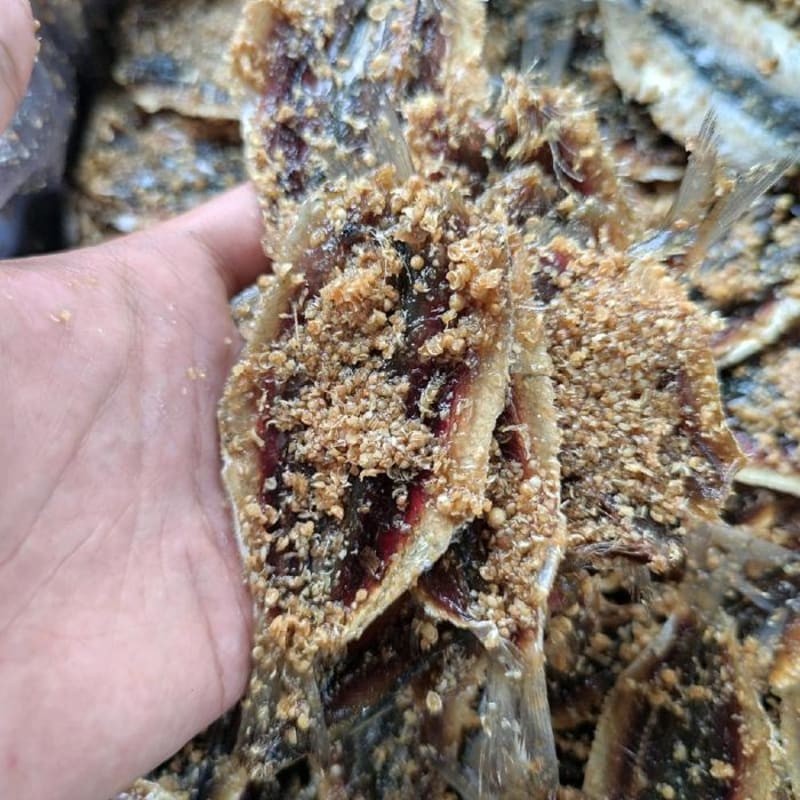 

Ikan Asin Dengdeng Kare Manis 250gr
