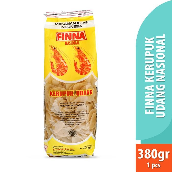 

ASLI Finna Nasional Kerupuk Udang 380gr READY STOCK