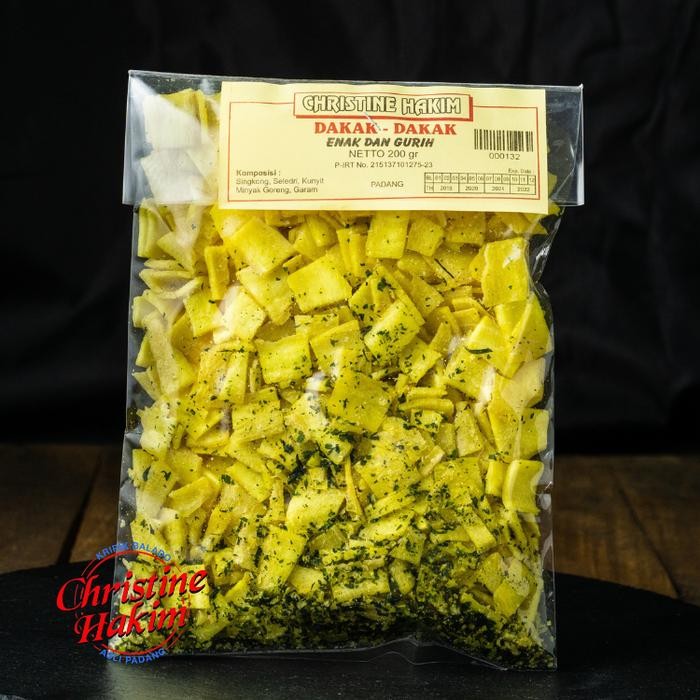 

ASLI Dakak - Dakak Tipis Christine Hakim 200gr READY STOCK