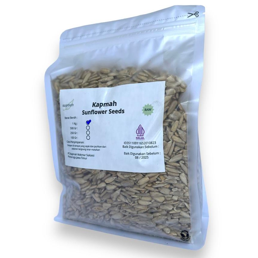 

SIAPKIRIM SUNFLOWER SEED PREMIUM QUALITY 1KG Bunga Food READY STOCK