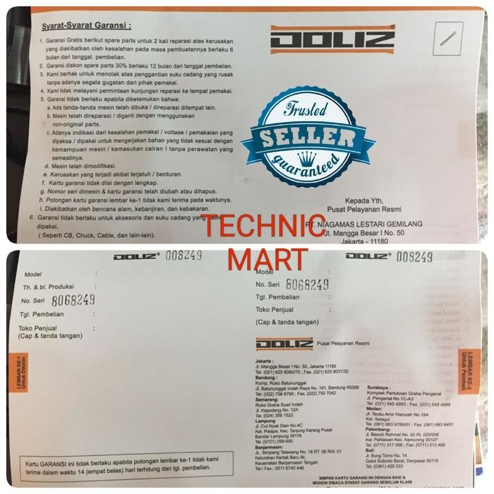 Cordless Drill Doliz BD621 , 12 Volt