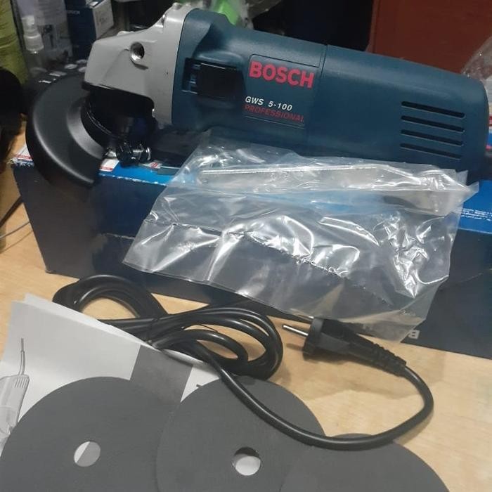 BOSCH GWS 5-100 angle grinder GWS5-100 gerinda tangan 4" heavy duty