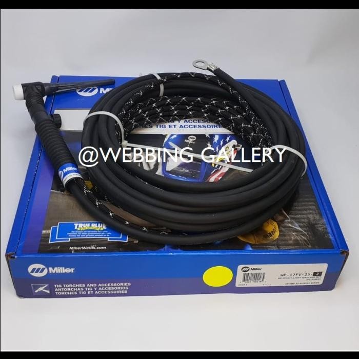 Miller A-150 Flex Valve WP-17FV-25-2 Welding TIG Torch / Stang Las