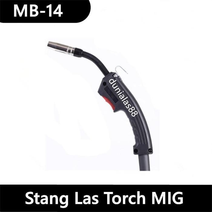 Stang Las Torch MIG CO2 MB 14 AK Welding Torch 2.5M 3M MB14 MB-14